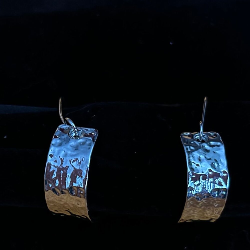 BOHO SILVER EARRINGS VERY CUTE! Brand new never worn